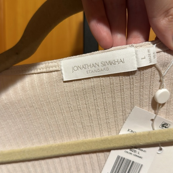 Jonathan Simkhai Zoella Top in Ceramic NEW - Picture 14 of 15